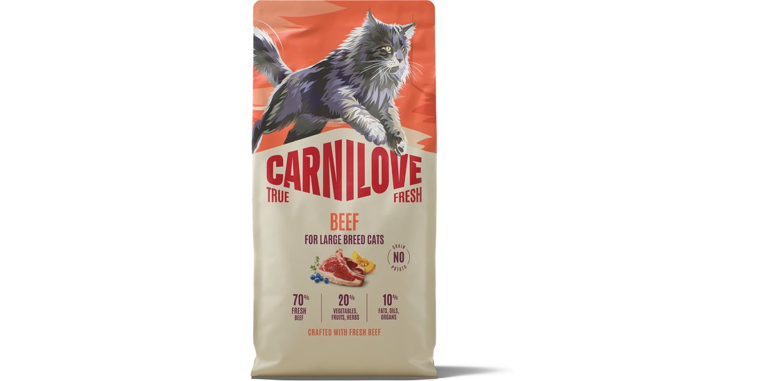 Carnilove True Fresh Large Adult Cat Manzo – …