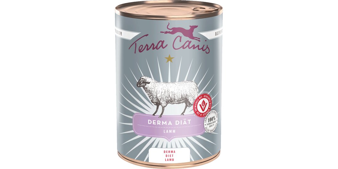 Terra Canis Derma Diet 12 x 400 g – Agnello