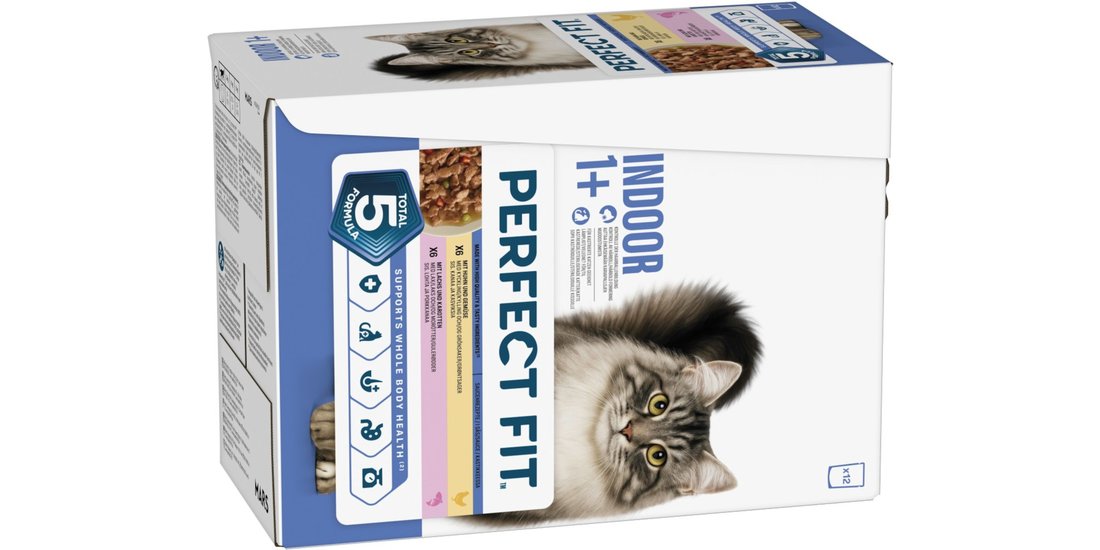 Perfect Fit Indoor 1+ – Set %: 24 x 85 g Pollo…