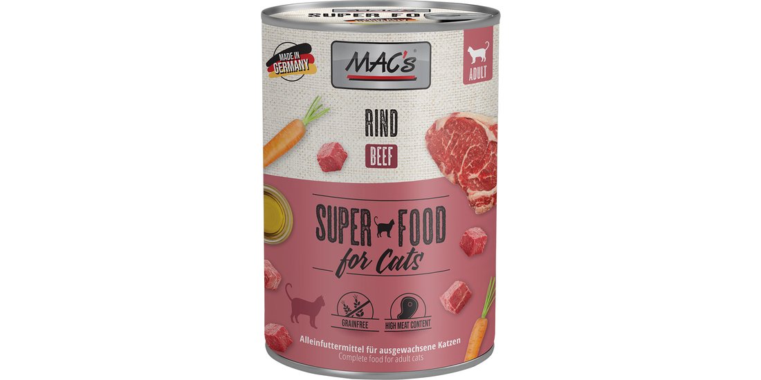 MAC’s Cat 24 x 400 g – Mix Pollame & Carne (6xManzo…