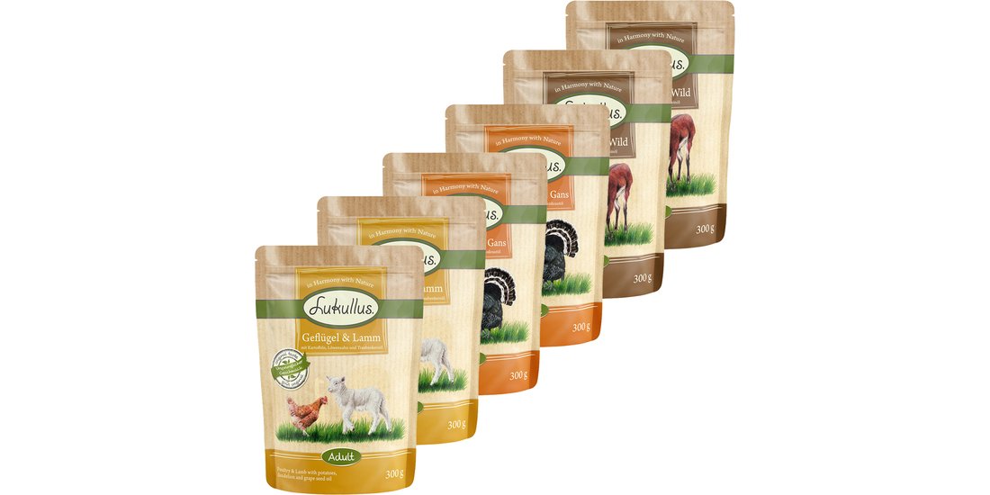 Multipack Risparmio! Lukullus in buste 48 x 300…
