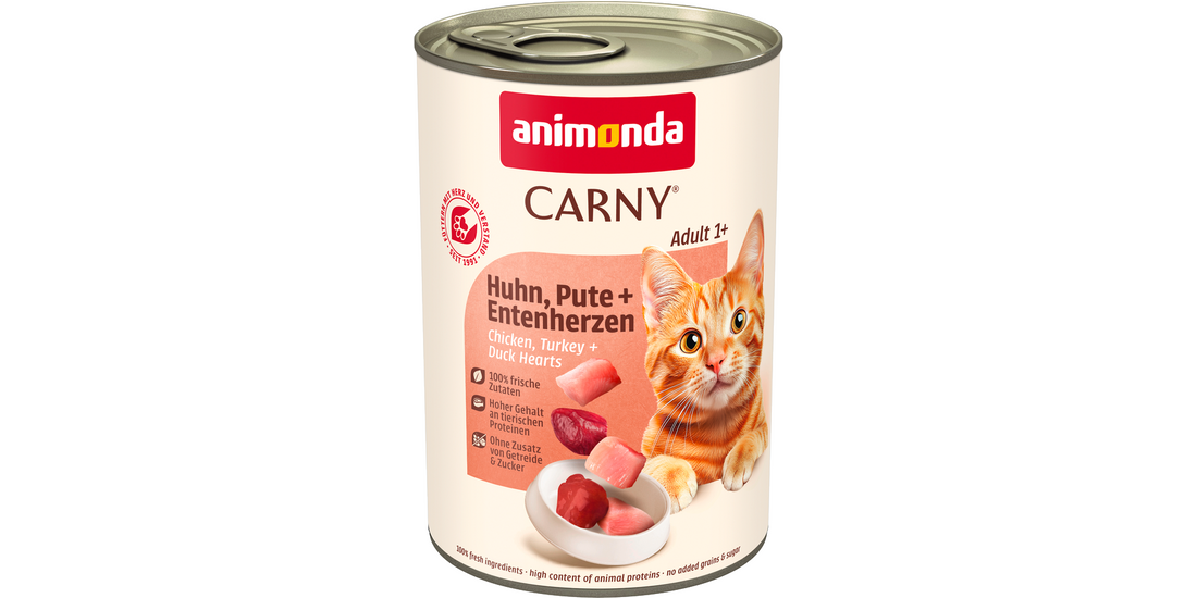 animonda Carny Adult 12 x 400 g – Pollo Tacchino…