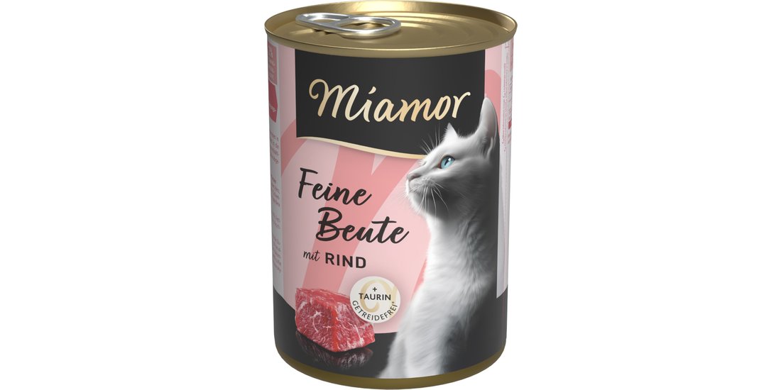 Miamor Feine Beute 12 x 400 g – Manzo