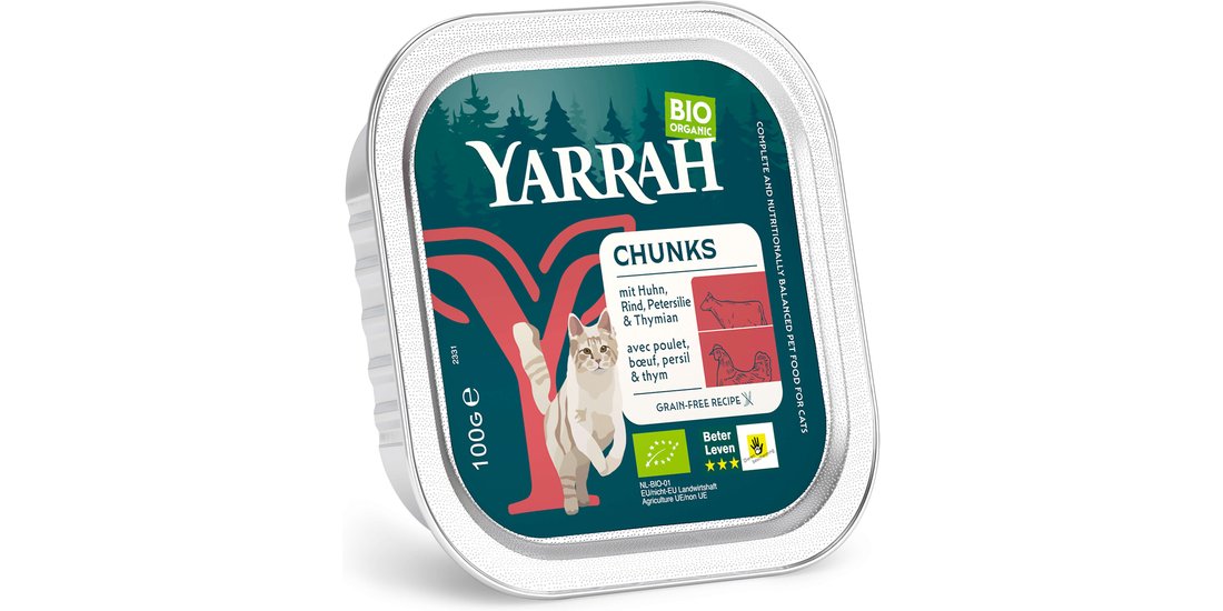 Yarrah Bio Bocconcini 16 x 100 g – Pollo bio & …