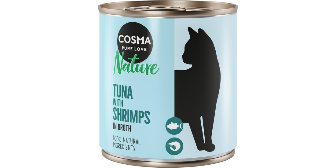 Cosma Nature 6 x 280 g Alimento umido per gatti…