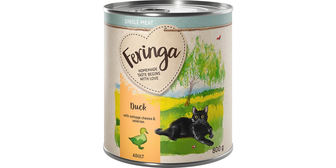 Feringa Single Meat Menù 6 x 800 g – Anatra con…