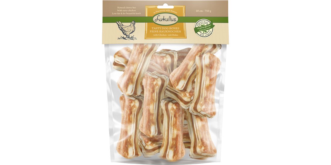 Ossi Lukullus Big Pack 750 g – Pollo 10 cm