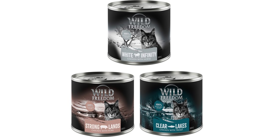 Wild Freedom Adult 24 x 200 g – senza cereali…