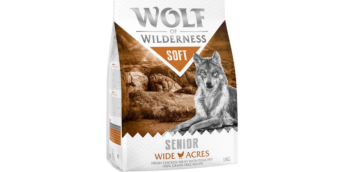 Wolf of Wilderness Senior Soft – Wide Acres Pollo…