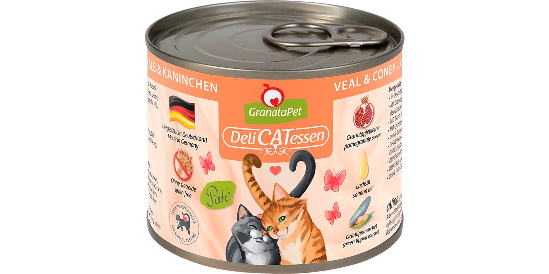 GranataPet DeliCatessen 6 x 200 g Umido per gatto…
