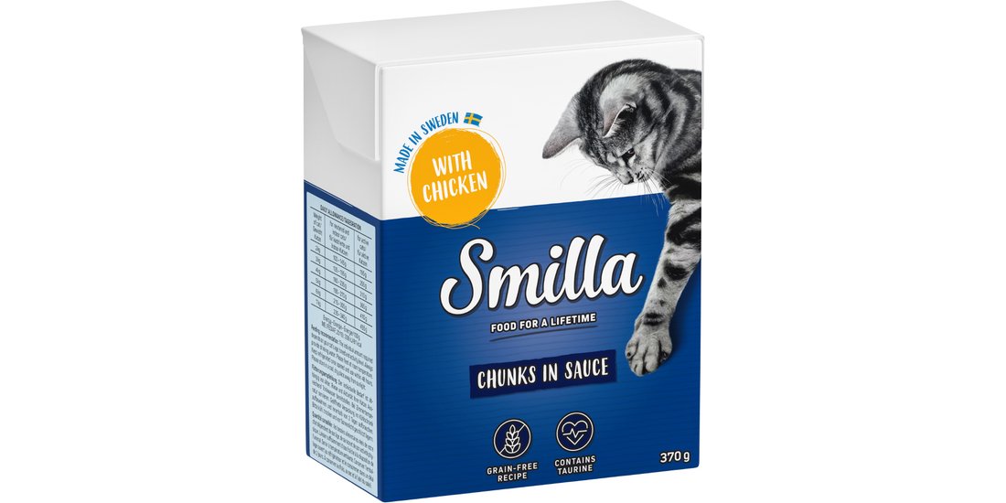 Smilla Bocconcini in Salsa 12 x 370 g umido gatto…