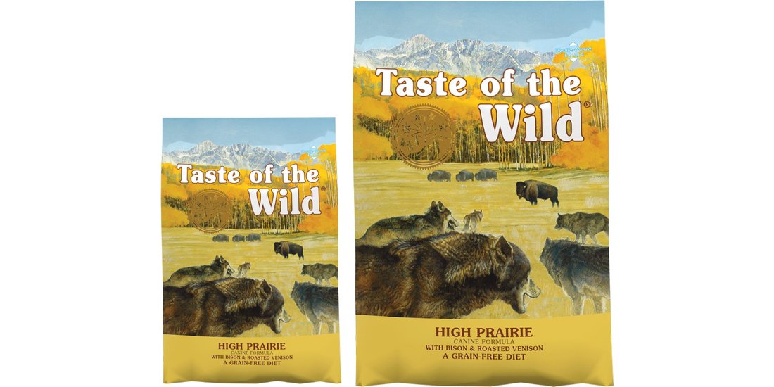 122 kg + 2 kg gratis! 142 kg Taste of the Wild…