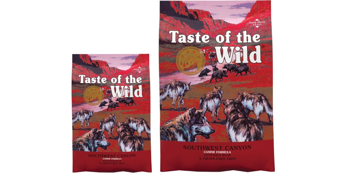 122 kg + 2 kg gratis! 142 kg Taste of the Wild…