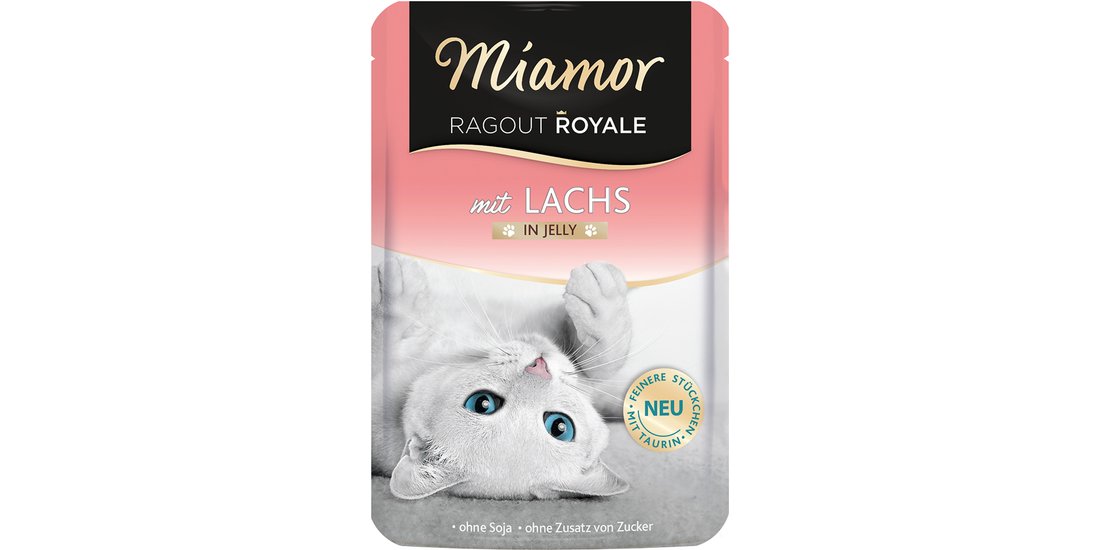 Miamor Ragù Royal in gelatina 22 x 100 g – Salmone…
