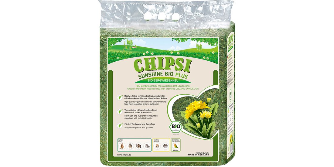 Fieno di prato di montagna Chipsi Sunshine Bio…