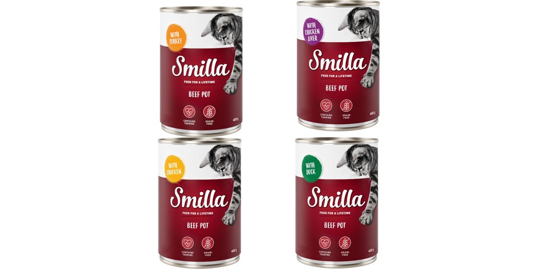 Set prova! Smilla Delizie al Manzo umido gatto…