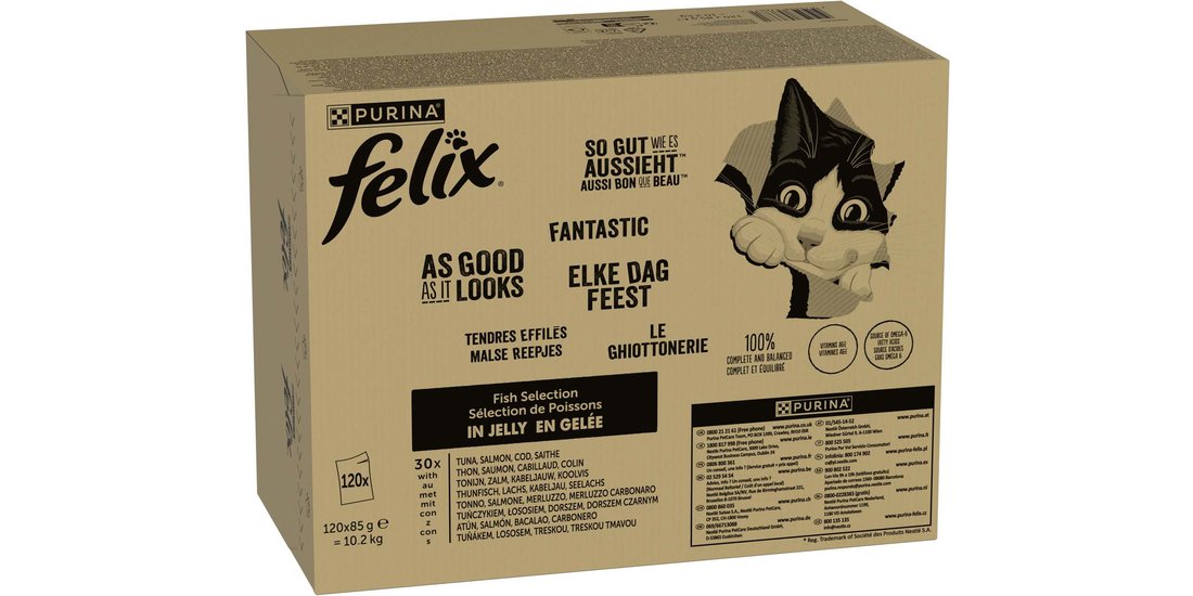 Multipack Felix Le Ghiottonerie 120 x 85 g – …