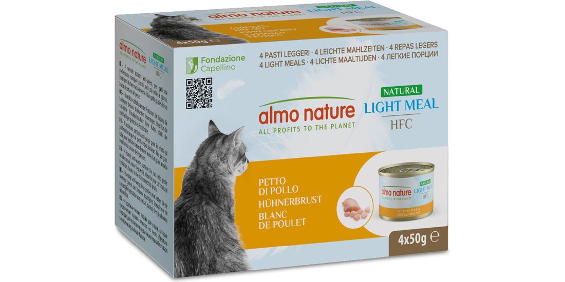 Almo Nature HFC Natural Light 4 x 50 g Alimento…