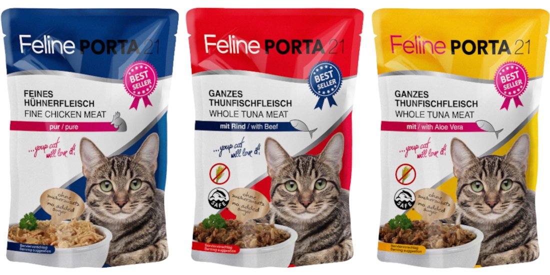 Feline Porta 21 24 x 100 g Alimento umido per…