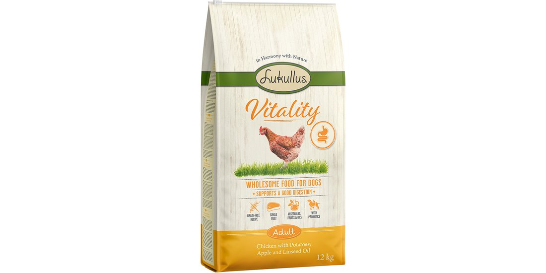 Lukullus Vitality Digestione Pollo – senza cereali…