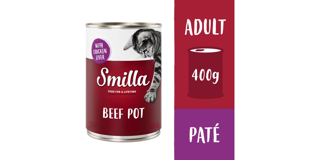 Smilla Delizie al Manzo 24 x 400 g umido gatto…