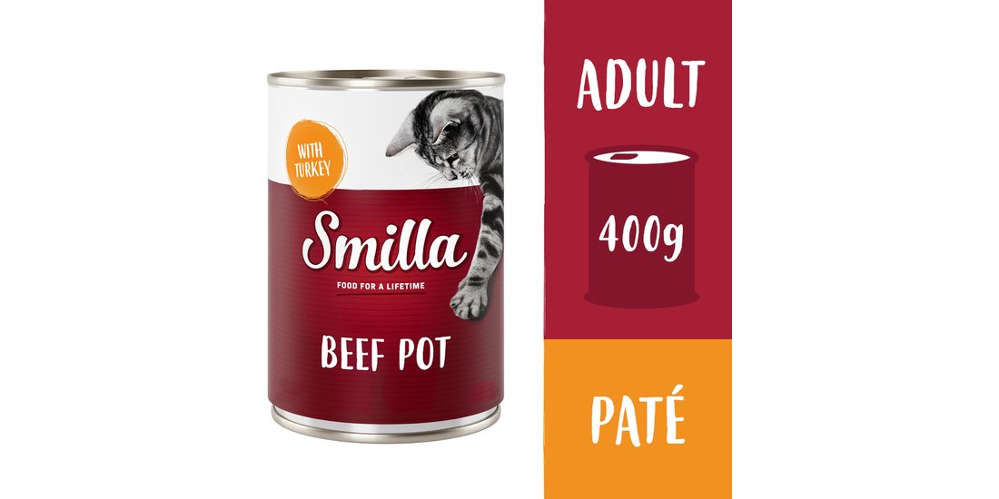 Smilla Delizie al Manzo 24 x 400 g umido gatto…