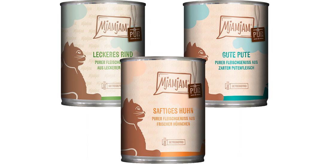 MjAMjAM 24 x 800 g umido gatto – Mix monoproteico…