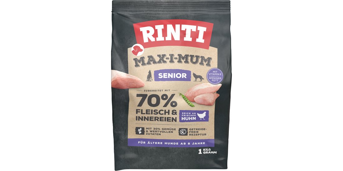 RINTI Max-i-mum Senior Pollo Crocchette cane – …