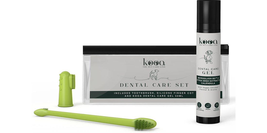 kooa Set per l’igiene dentale del cane – Set: …
