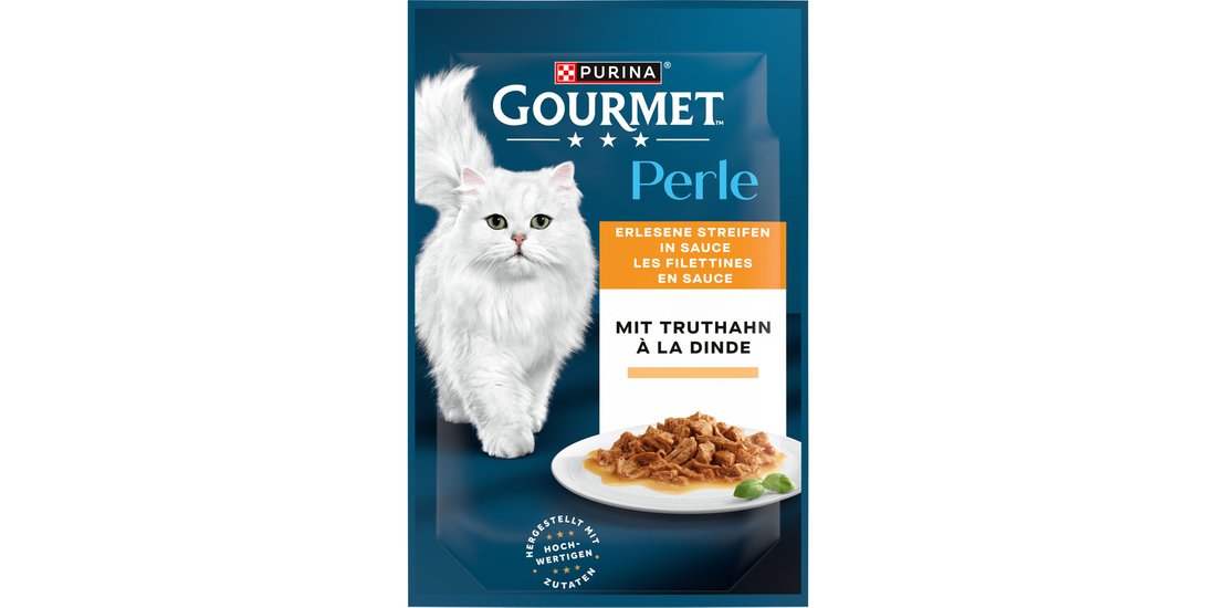 Gourmet Perle 52 x 85 g – Filettini con Tacchino…