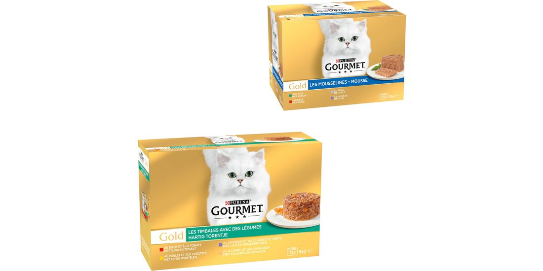 96 x 85 g Gourmet Gold + 24 x 85 g Gourmet Gold…