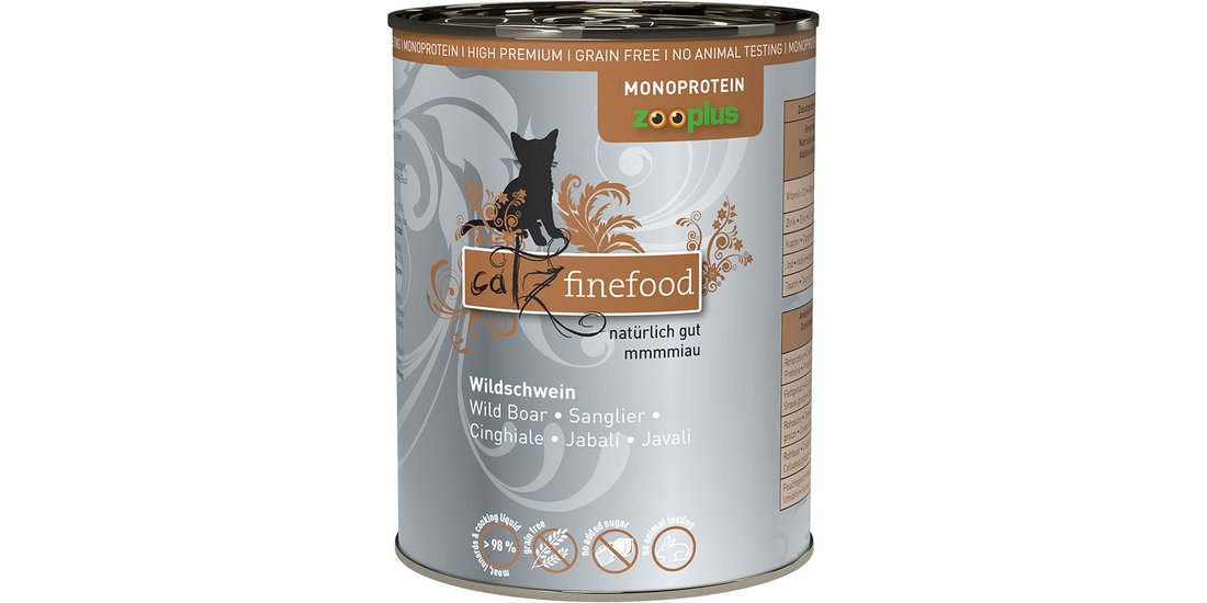 catz finefood Monoproteico zooplus 6 x 400 g …