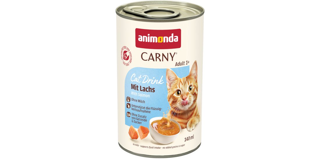 animonda Carny Cat Drink 24 x 140 ml – Salmone…