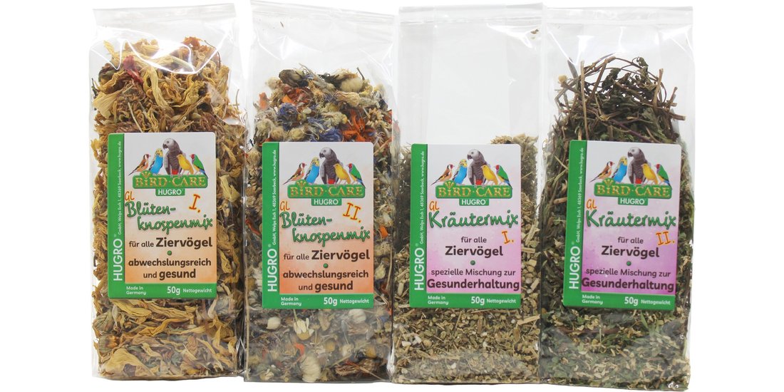 Hugro Set Erbe e Fiori – 4 x 50 g
