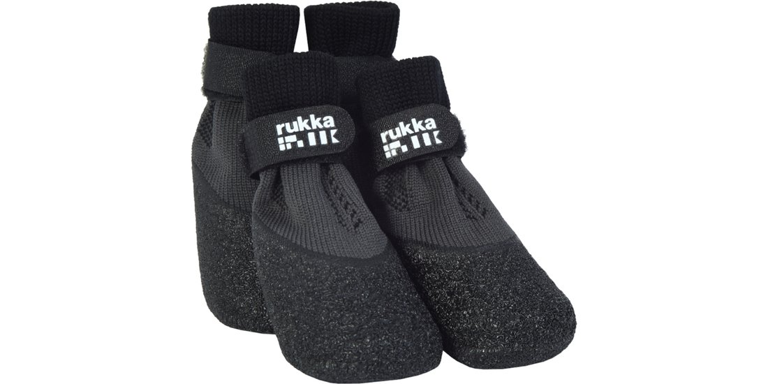 Scarpe a calzino Rukka per cani nero – Taglia…