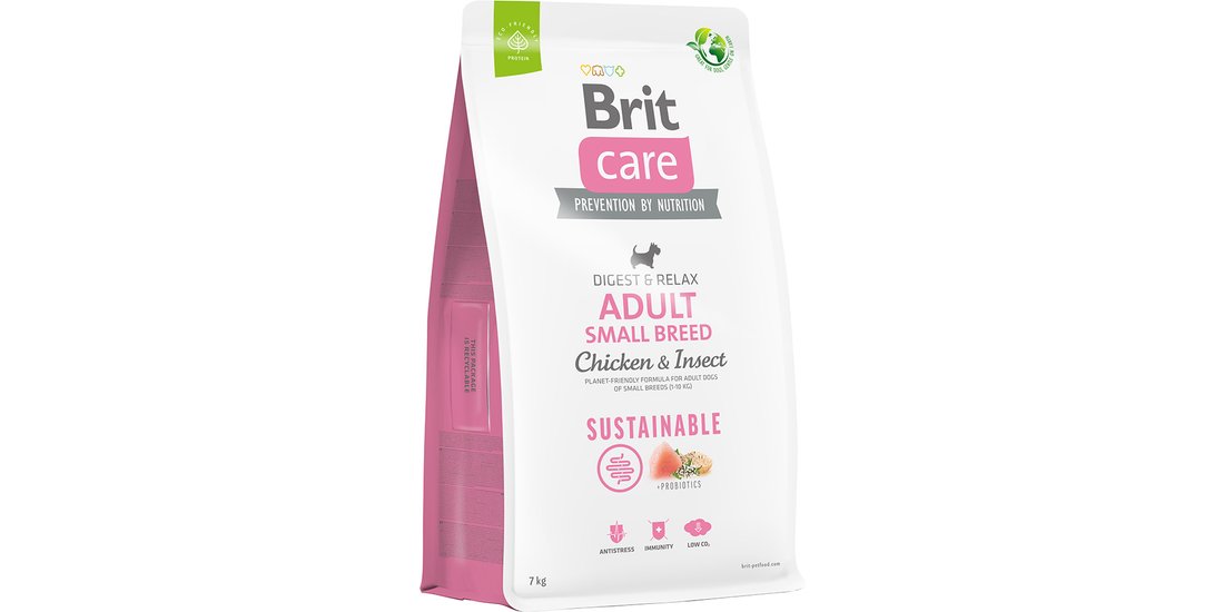 Brit Care Dog Sustainable Adult Small Breed Pollo…