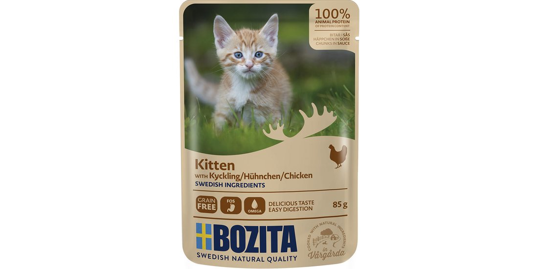 Bocconcini in salsa Bozita Kitten 12 x 85 g – …
