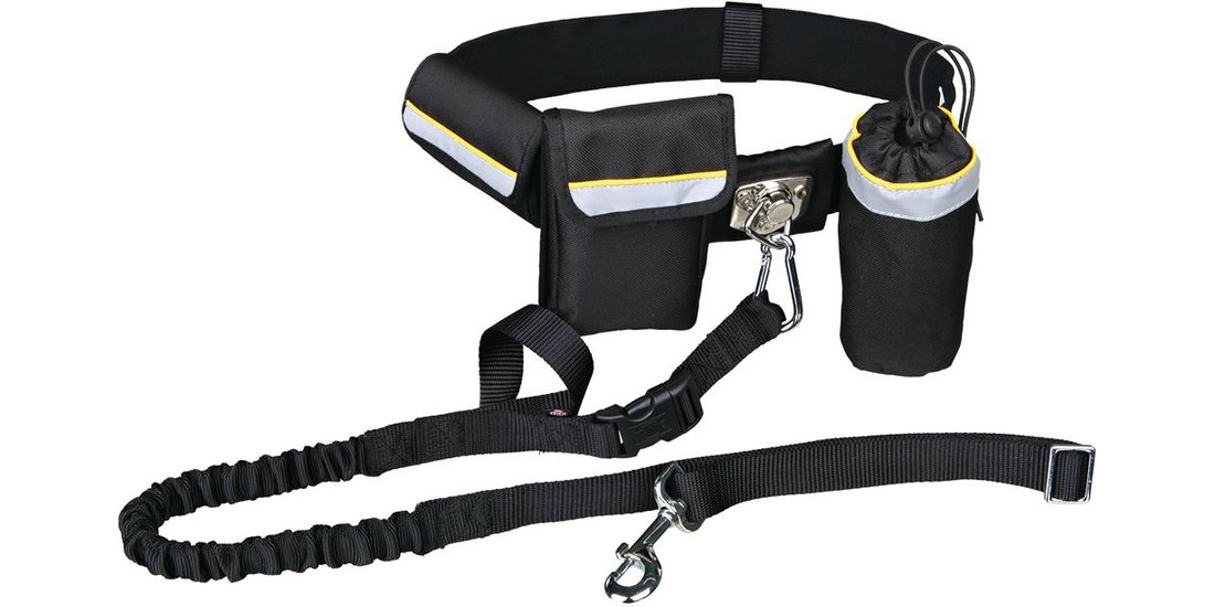 Guinzaglio da jogging Trixie Hands Free – L …