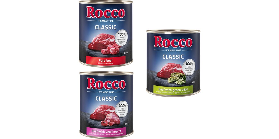 Rocco Classic Pacco misto 6 x 800 g umido per…