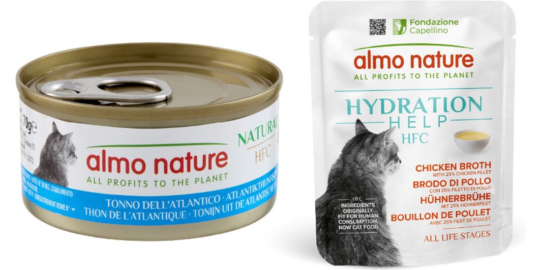 12 x 70 g Almo Nature HFC Natural + 6 x 50 g …