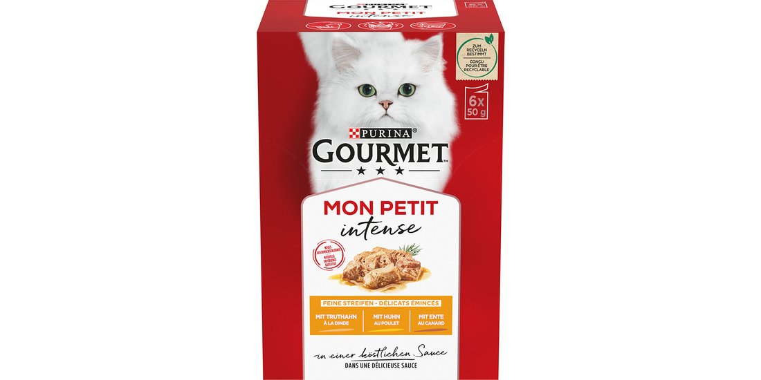 Gourmet Mon Petit 6 x 50 g Alimento umido per…