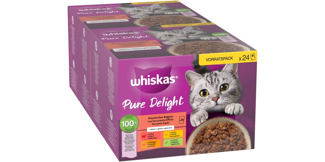 Whiskas Pure Delight in buste 96 x 85 g umido…