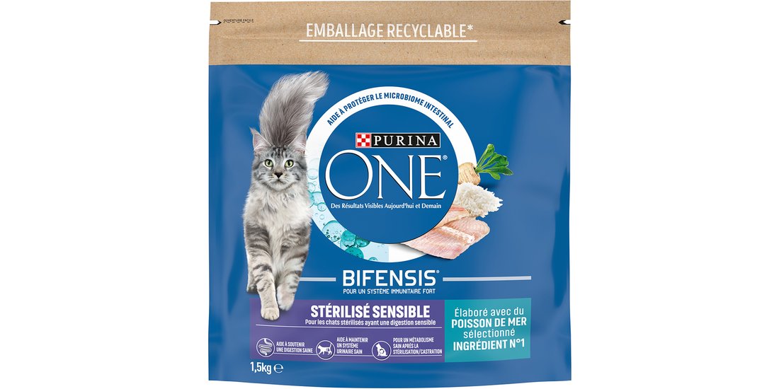 PURINA ONE Pesce di Mare Sterilizzato per Gatti…