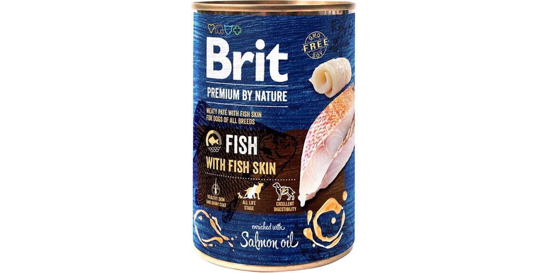 Brit Premium by Nature 6 x 400 g umido per cane…