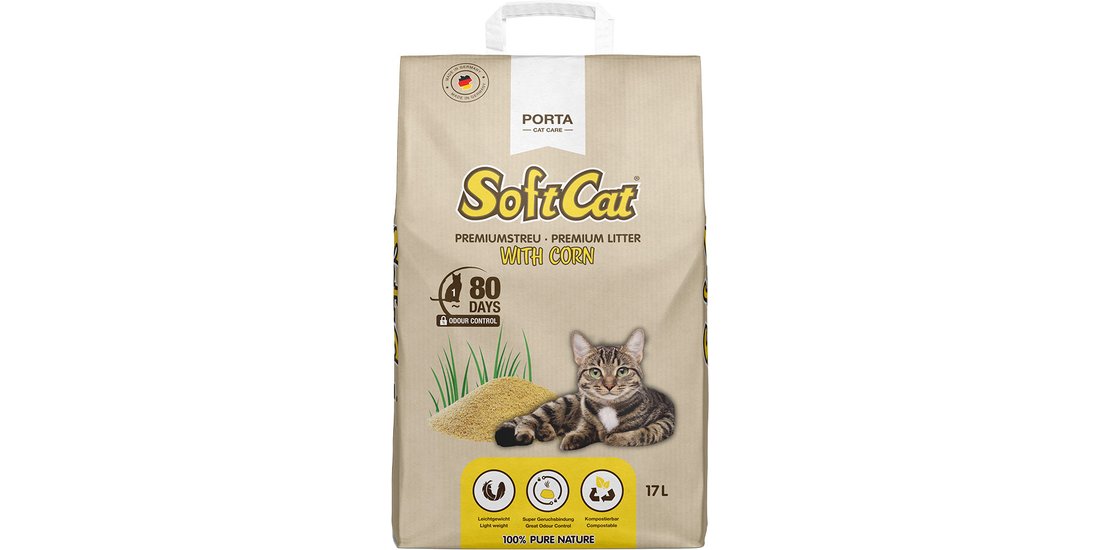 Lettiera Porta SoftCat Mais – 17 L