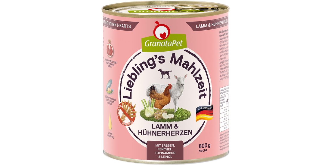 GranataPet Liebling´s Mahlzeit 6 x 800 g – Adult…