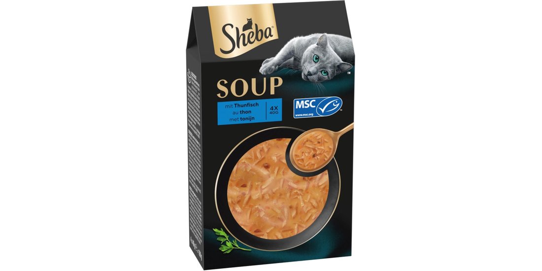 Sheba Classic Soup buste 40 x 40 g – con Tonno…