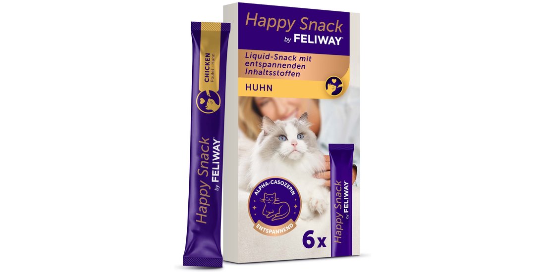 Feliway Happy Snack per gatti con Pollo – 6 …