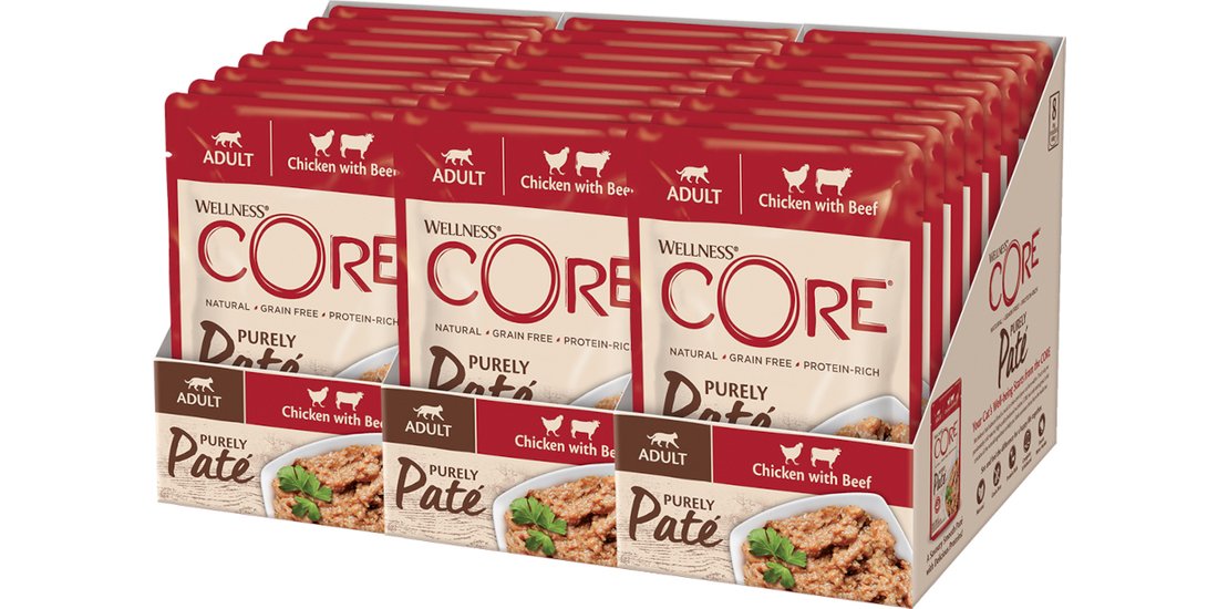 Wellness Core Cat Adult Purely Paté 24 x 85 g…