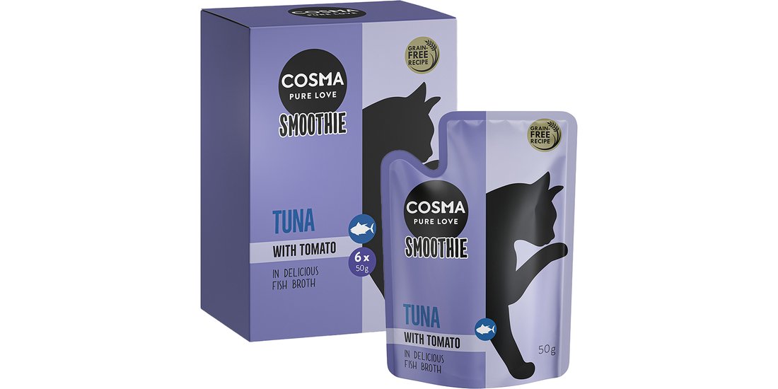 Cosma Smoothies 6 x 50 g – Tonno con Pomodoro